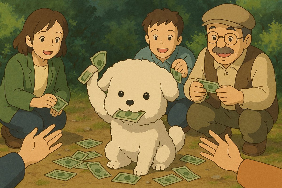 $BOOPA is a community token 🐾

So if $BOOPA wins, the community wins too 

Join the 🐶♥️Cute-Cult♥️🐶