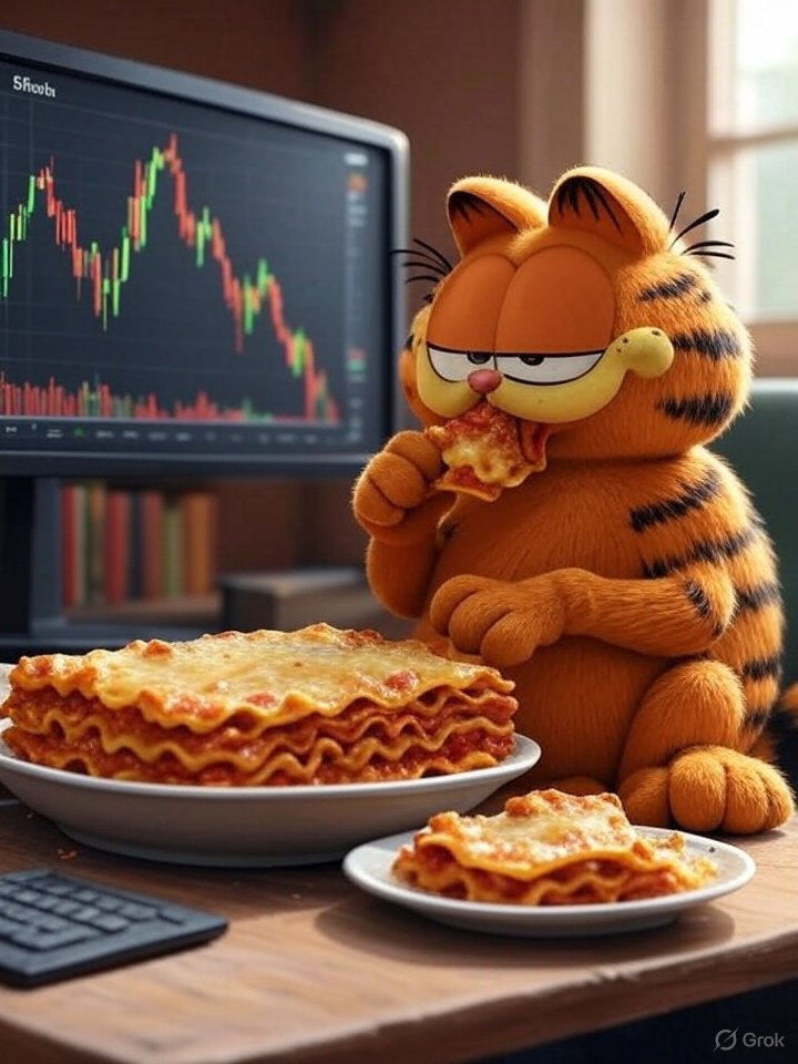 garfield_crypto's tweet photo. Fuck Mondays. It's Tuesday. #BTC https://t.co/ZCLVN6HJJn