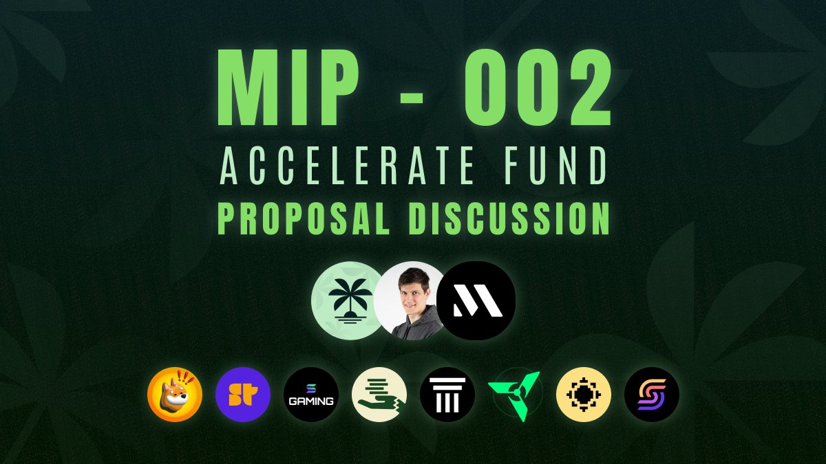 IslandDAO 🏝️ (@islanddao) on Twitter photo 🎙 Wednesday 4pm UTC, we're going live on Spaces!
We'll talk about the $10M Accelerate Fund proposal to the <a href="/metaplex/">Metaplex 🦾</a> DAO and how it will support creators, founders, and storytellers!
Join the space and learn how these funds might impact YOU 🫵
(link below) 🎙 Wednesday 4pm UTC, we're going live on Spaces!
We'll talk about the $10M Accelerate Fund proposal to the <a href="/metaplex/">Metaplex 🦾</a> DAO and how it will support creators, founders, and storytellers!
Join the space and learn how these funds might impact YOU 🫵
(link below)