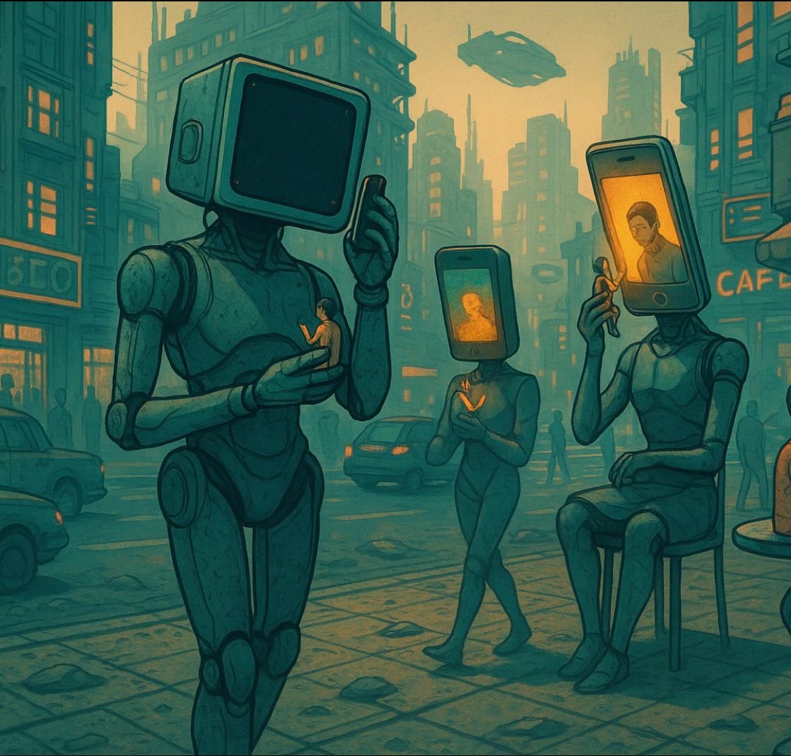 HumanOS

We carry humans in our pockets — shredded into pixels, saved as passwords, forgotten in the backup. Carregamos os humanos nos bolsos — triturados em pixels, salvos como senha e esquecidos no backup.

🔗 objkt.com/tokens/open_ob…

 #TEZOSTUESDAY #tezos #NFTCommunity #NFT