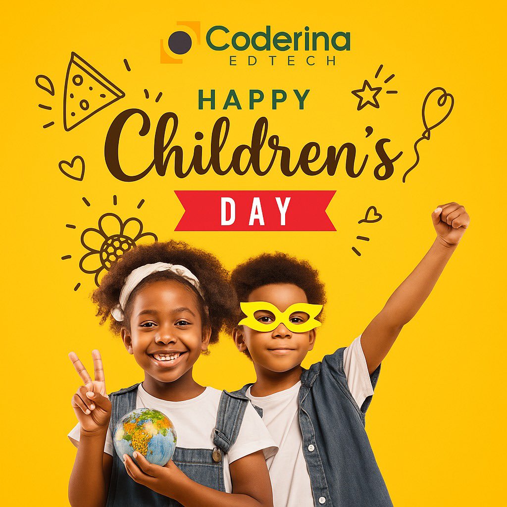 “Every child is a different kind of flower, and all together, make this world a beautiful garden.” 🌻

Today, we honour the young minds shaping tomorrow.

Happy #ChildrensDay from #CoderinaEdTech 💛

#STEM #TechForKids #InnovationStartsYoung