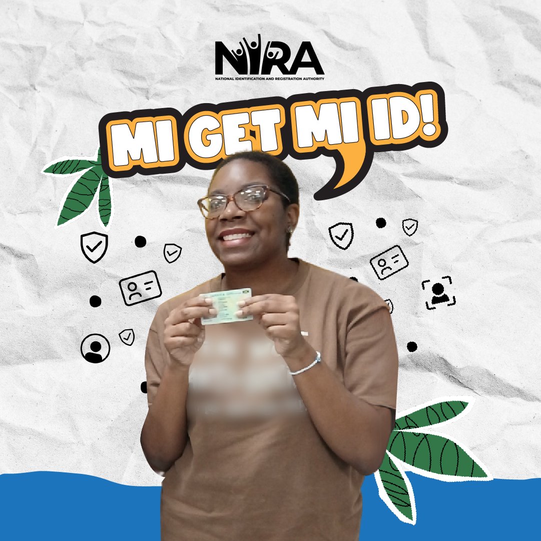 It's smiles all around when your ID is in hand! Double tap if you can't wait to get yours.

#NIRA #NIC