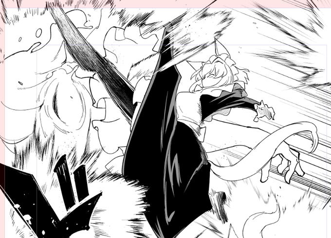 メイドのはしたないキック 