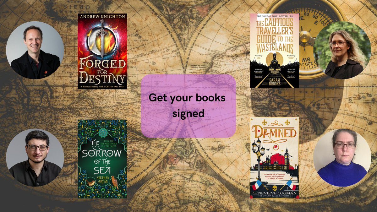 The British Fantasy Society is excited to announce our next in-person Leeds event, An Evening of Historical Fantasy and Science Fiction. Wednesday 25th June 2025, 7pm. Waterstones, Albion Street, Leeds.

Ticket here: tinyurl.com/Historical-SFF