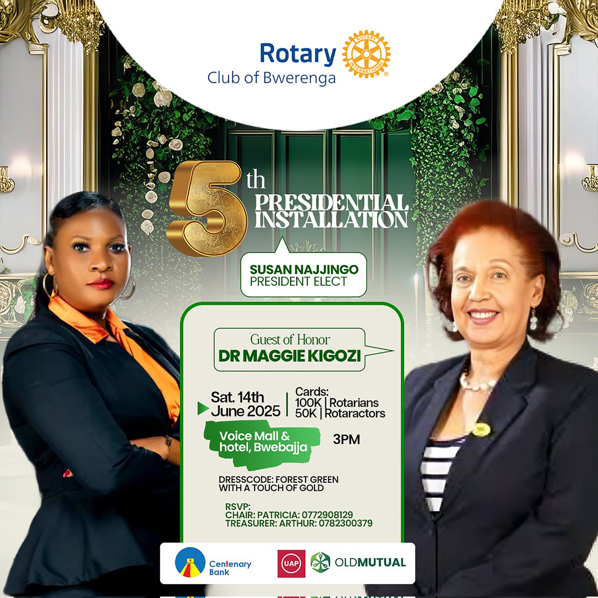"Being powerful is like being a lady. If you have to tell people you are, you aren't" Margaret Thatcher. 5th presidential installation under way💃💃u r invited🥰.