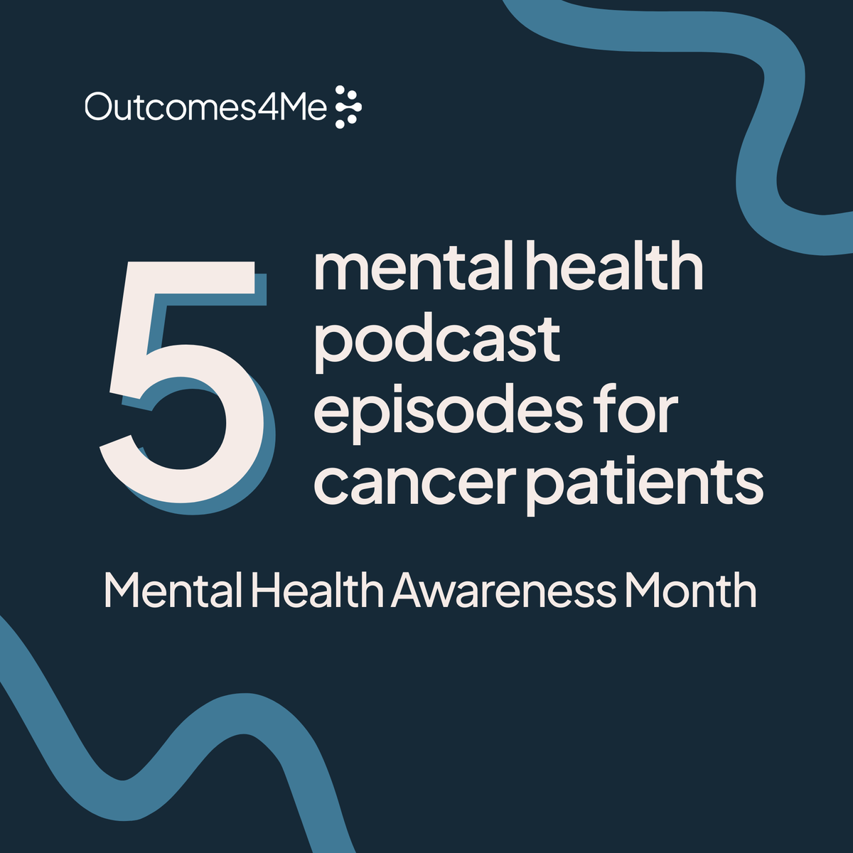 outcomes4me's tweet image. 🎙️ From guided meditations to stories told by thrivers, explore the 5 podcast recommendations that can support your emotional well-being: bit.ly/3F1b5yA
#mentalhealthawarenessmonth #oncology #digitalhealth #selfcare