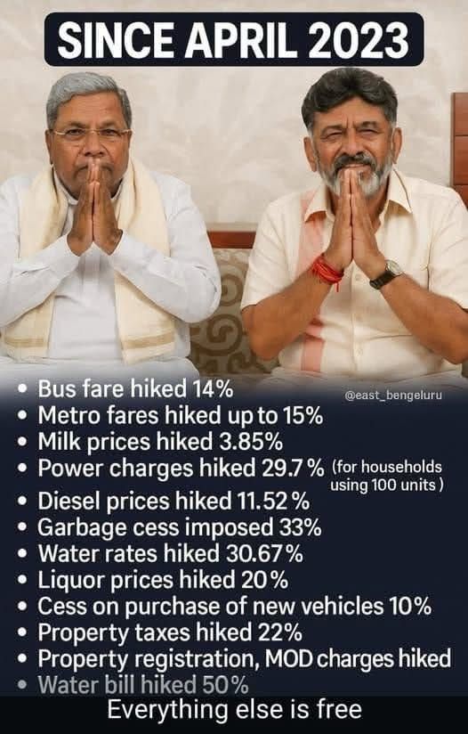 <a href="/DKShivakumar/">DK Shivakumar</a> First you deal with these priorities Saar