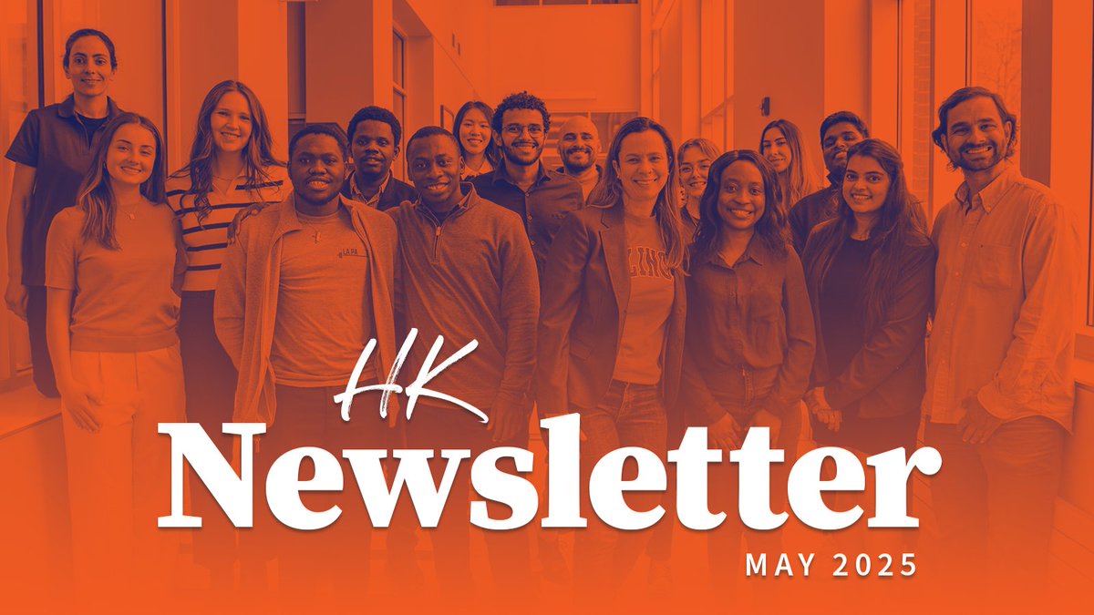 The Department of Health and Kinesiology at Illinois newsletter has arrived! 🔸🏃

Link: go.illinois.edu/HKspring25

Stories include innovative new research, an anatomy class built for future physical therapists, life-saving assistive technology and more. 

<a href="/IlliniHealthKin/">Department of Health & Kinesiology - HK @ Illinois</a>