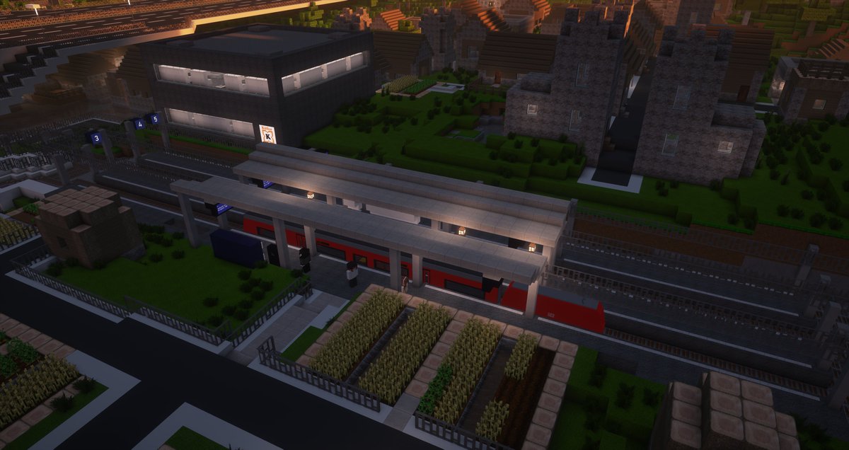 Verbindungen ab Minedorf-X-Town (2025):
IC 55 (Minedorf-MiniDorf - Ducken)
S4 (Minedorf-X-Town - Minedorf-MiniDorf)
RE 5 (Minedorf-X-Town - Minedorf Hbf)
RE 5 (Minedorf-X-Town - Stonehouseville)
IRE 110 (Minedorf-X-Town - Ducken)