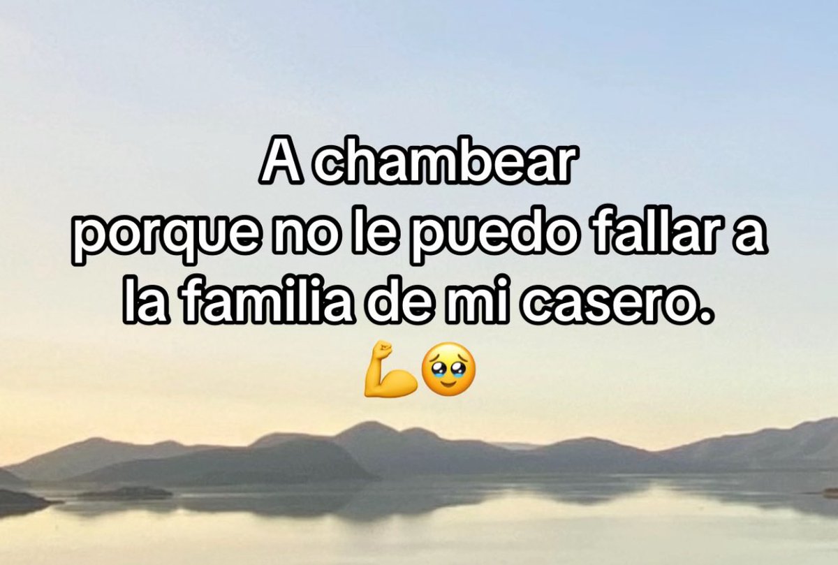 Manteniéndolos y ni los conozco. 🫶