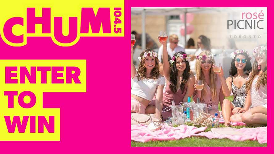 Are you ready to Rosé all day? CHUM 104.5 has your chance to win your way in to Toronto’s Biggest Rosé Event of the Summer! 🌸

Enter online for your chance to win a VIP Picnic for you and 5 friends at the Rosé Picnic on July 12th! 🍷

chum1045.com/contests/enter…