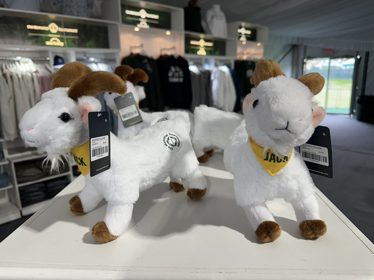 They are leaning into the 🐐 nickname more than I can ever remember <a href="/MemorialGolf/">the Memorial</a>