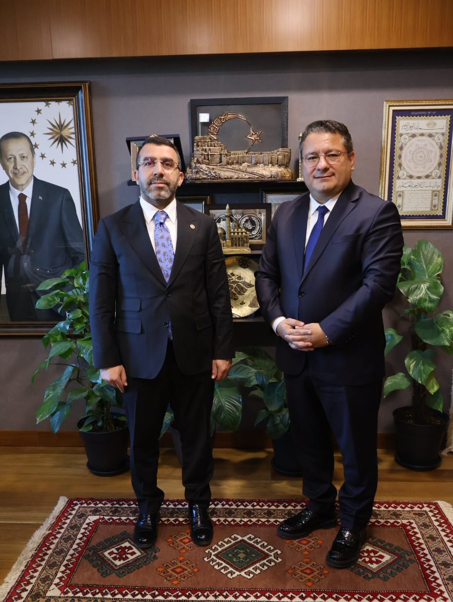 ▪️ Gazi Meclis'imizde bizleri ziyaret eden, hemşehrimiz TÖDER Başkan Yardımcısı Ümit Kalko'ya nazik ziyareti için teşekkür ediyorum.