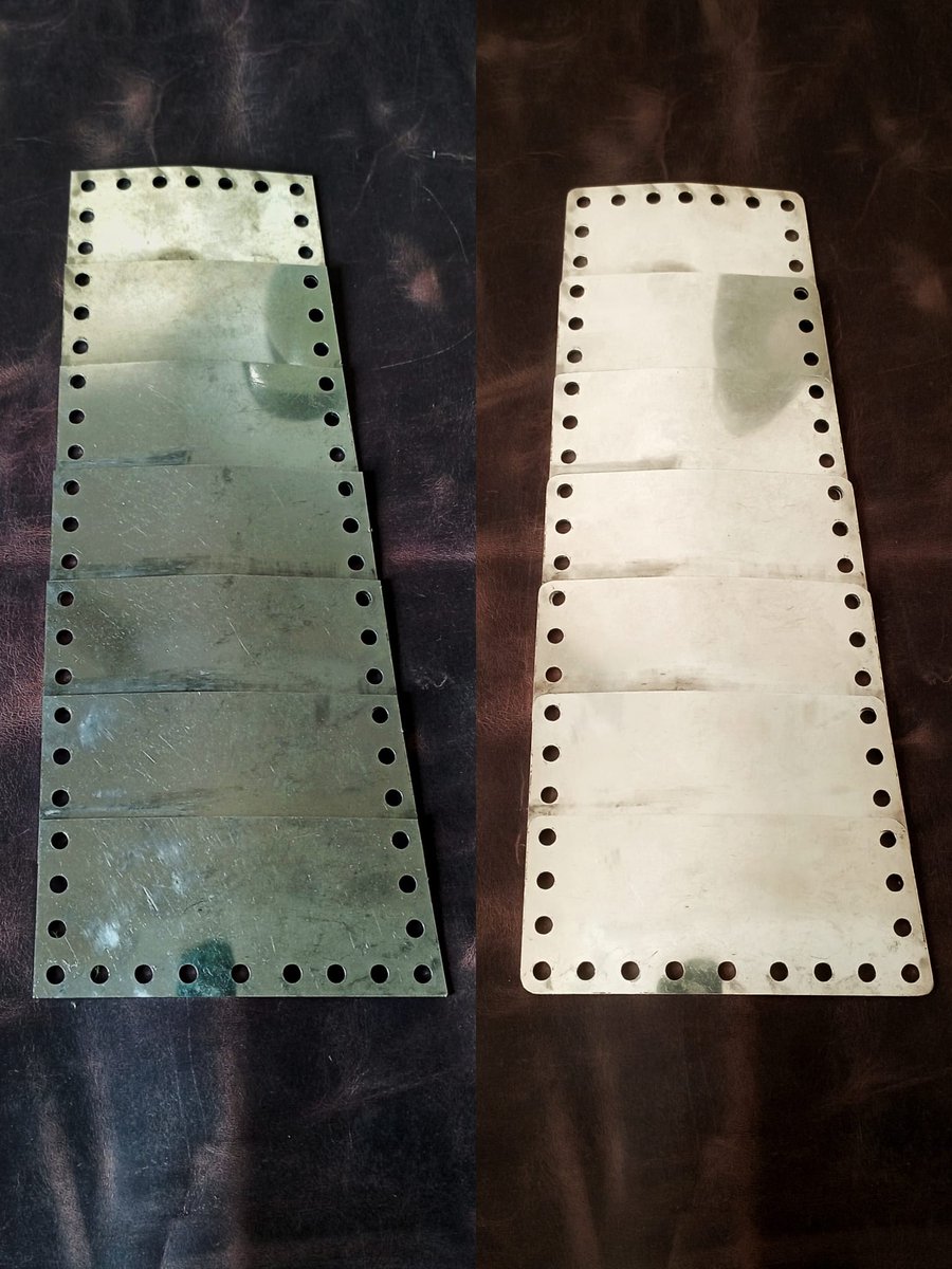 Öncesi ve Sonrası 

Zırh plakaları yavaş yavaş istediğim şekle gelmeye başlıyor. Plakaların tamamlanmış halini gördükçe giyeceğim günü iple çekiyorum. ⏳️