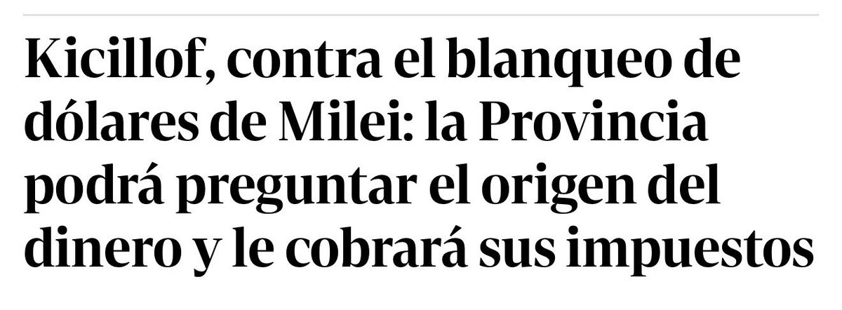 Kirchnerismo delenda est.