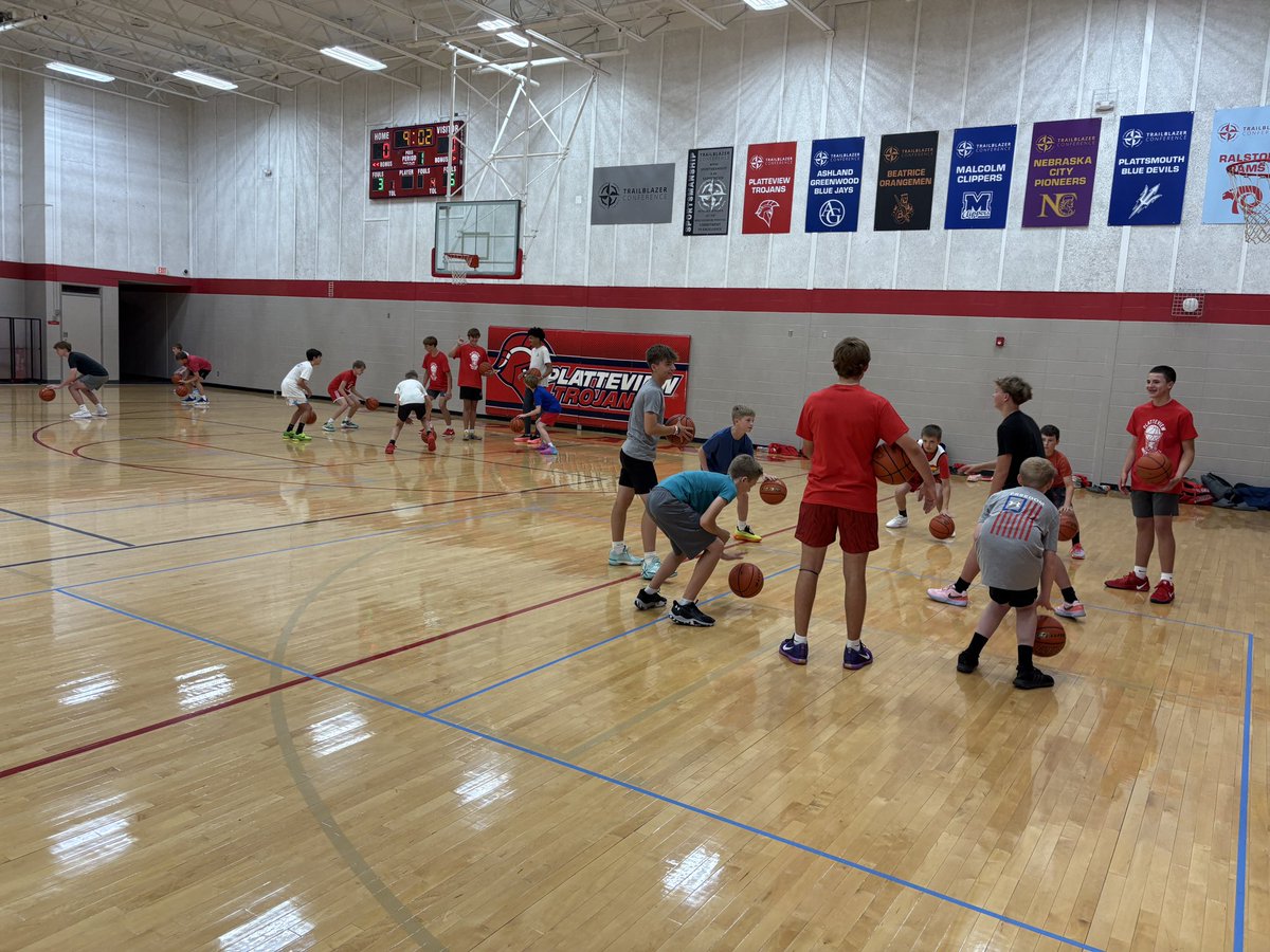 And now the 6th, 7th and 8th graders are hard at it!
