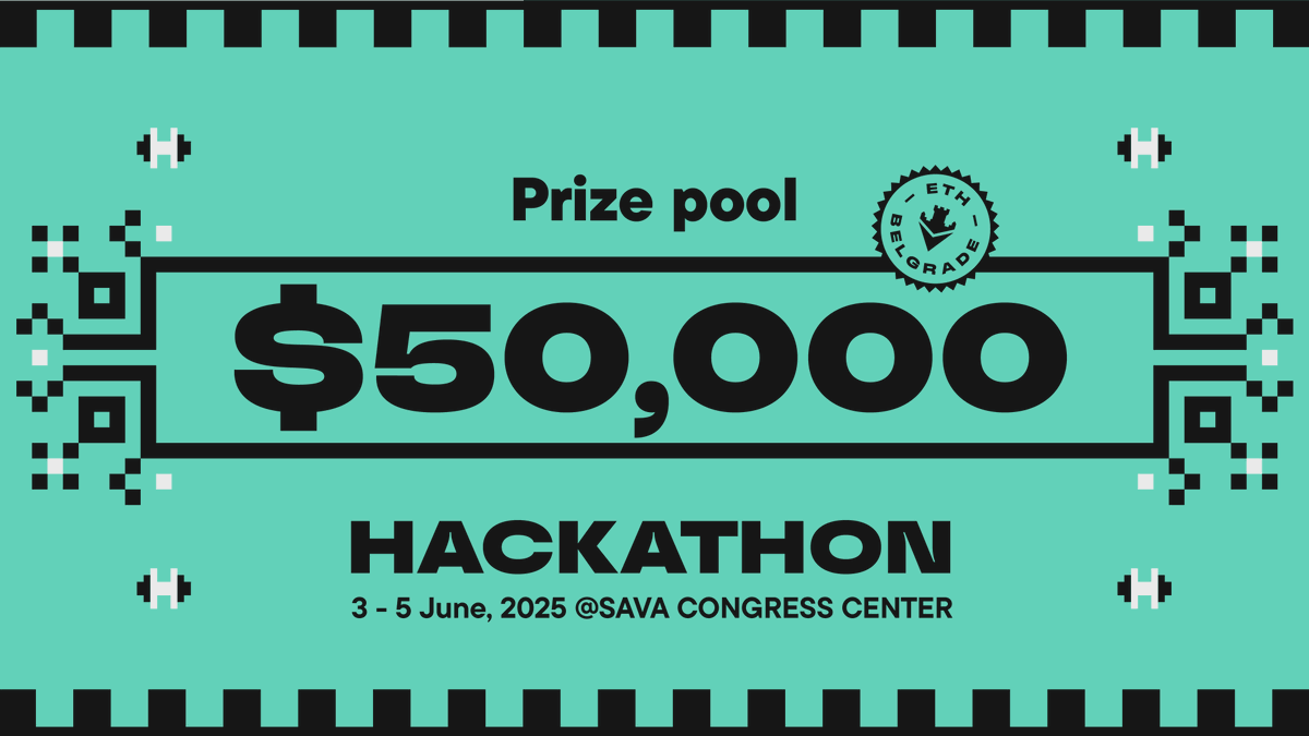 JJust in case you missed it — this year’s prize pool has hit a new record: $50K and counting. 💰

Apply to hack here 🔽

taikai.network/ethbelgrade/ha…