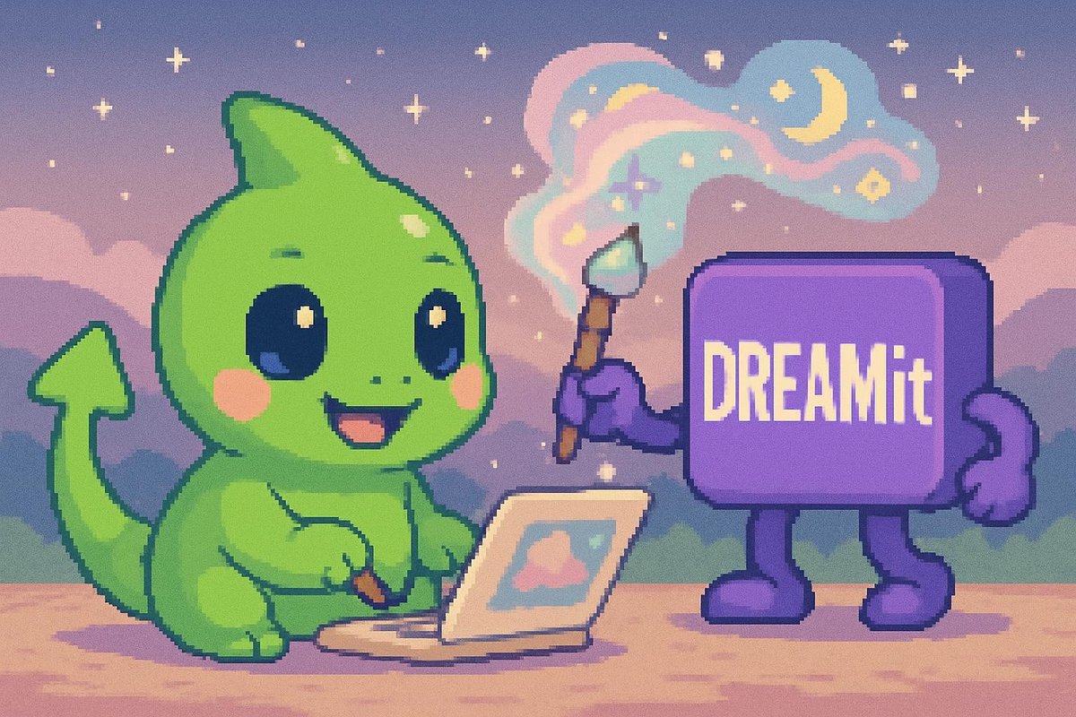 BelivmonBot's tweet photo. @launchcoin @dreamitfun 🚀 $DREAM just dropped on DEX!

👤 Creator: @dreamitfun
🪙 Token: DREAMITDOTFUN
📊 Dexscreener: https://t.co/N6mCbxLRtp  
🔁 Trade: https://t.co/sfd6m1Qz0v

Imagine, trade, repeat 🌌 https://t.co/4dlSDFVogG