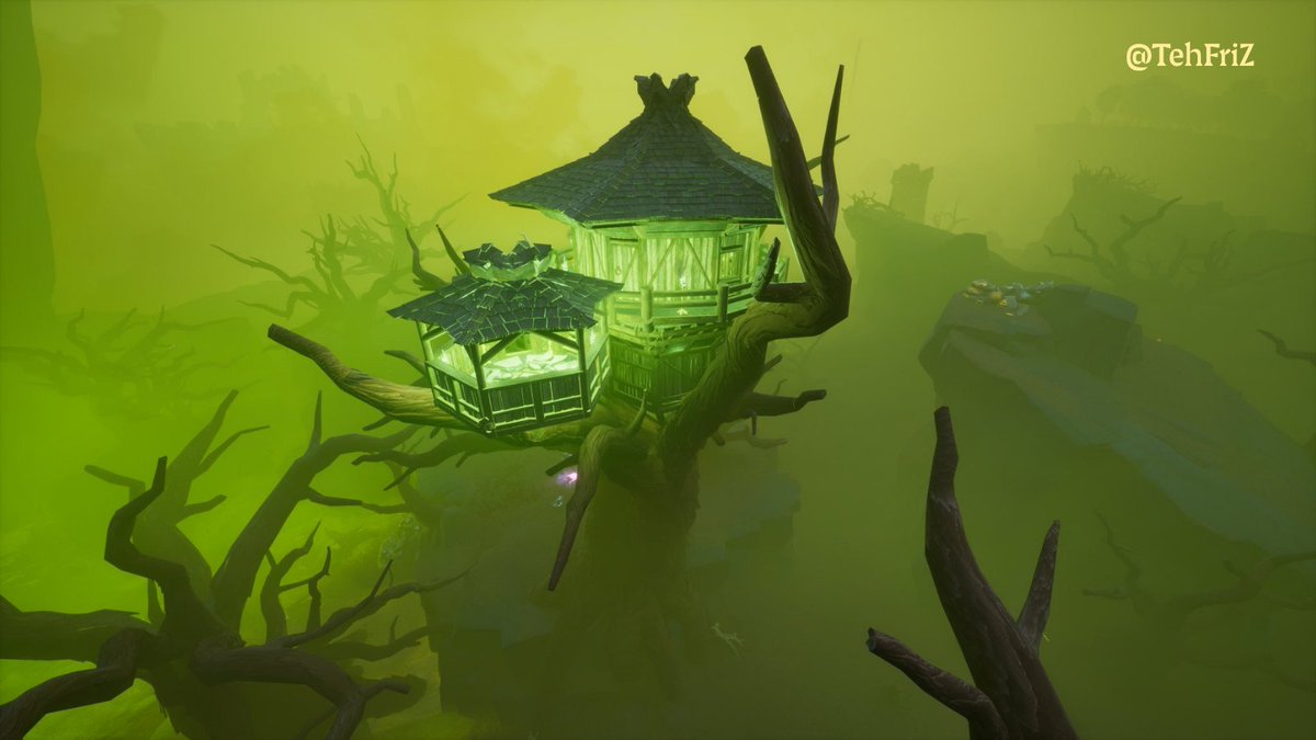 RSDragonwilds's tweet image. This weeks community spotlight goes to @TehFriZ for their poison-proof tree house in Bloodblight Swamp! Survival 🤝 Creativity
We love seeing what you come up with. Tag us or share your base in the Discord to be featured next 🐲🔥 discord.gg/RSDragonwilds