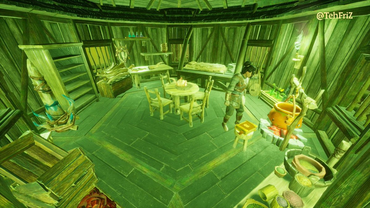 RSDragonwilds's tweet image. This weeks community spotlight goes to @TehFriZ for their poison-proof tree house in Bloodblight Swamp! Survival 🤝 Creativity
We love seeing what you come up with. Tag us or share your base in the Discord to be featured next 🐲🔥 discord.gg/RSDragonwilds