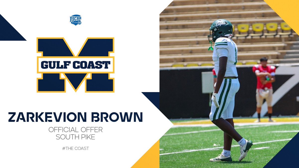 Kevion Brown (@kevionvbrown) on Twitter photo #AGTG After an great conversation with <a href="/BrettSShufelt/">Brett Shufelt</a> blessed to receive an offer from MGCCC #AGTG After an great conversation with <a href="/BrettSShufelt/">Brett Shufelt</a> blessed to receive an offer from MGCCC