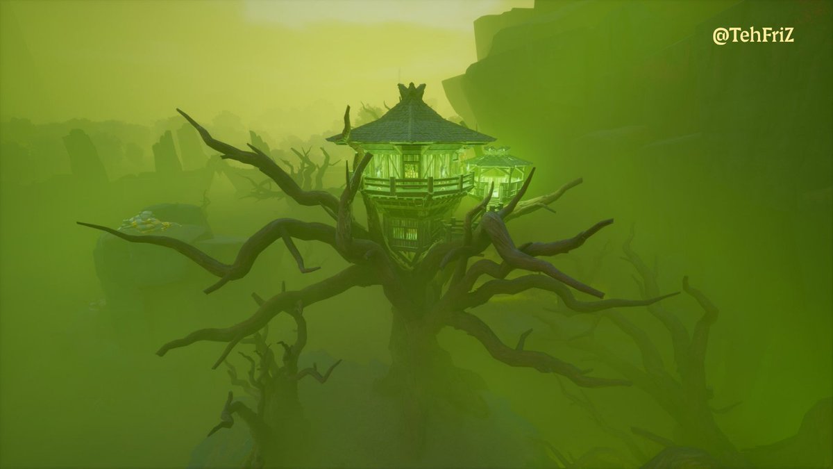 RSDragonwilds's tweet image. This weeks community spotlight goes to @TehFriZ for their poison-proof tree house in Bloodblight Swamp! Survival 🤝 Creativity
We love seeing what you come up with. Tag us or share your base in the Discord to be featured next 🐲🔥 discord.gg/RSDragonwilds