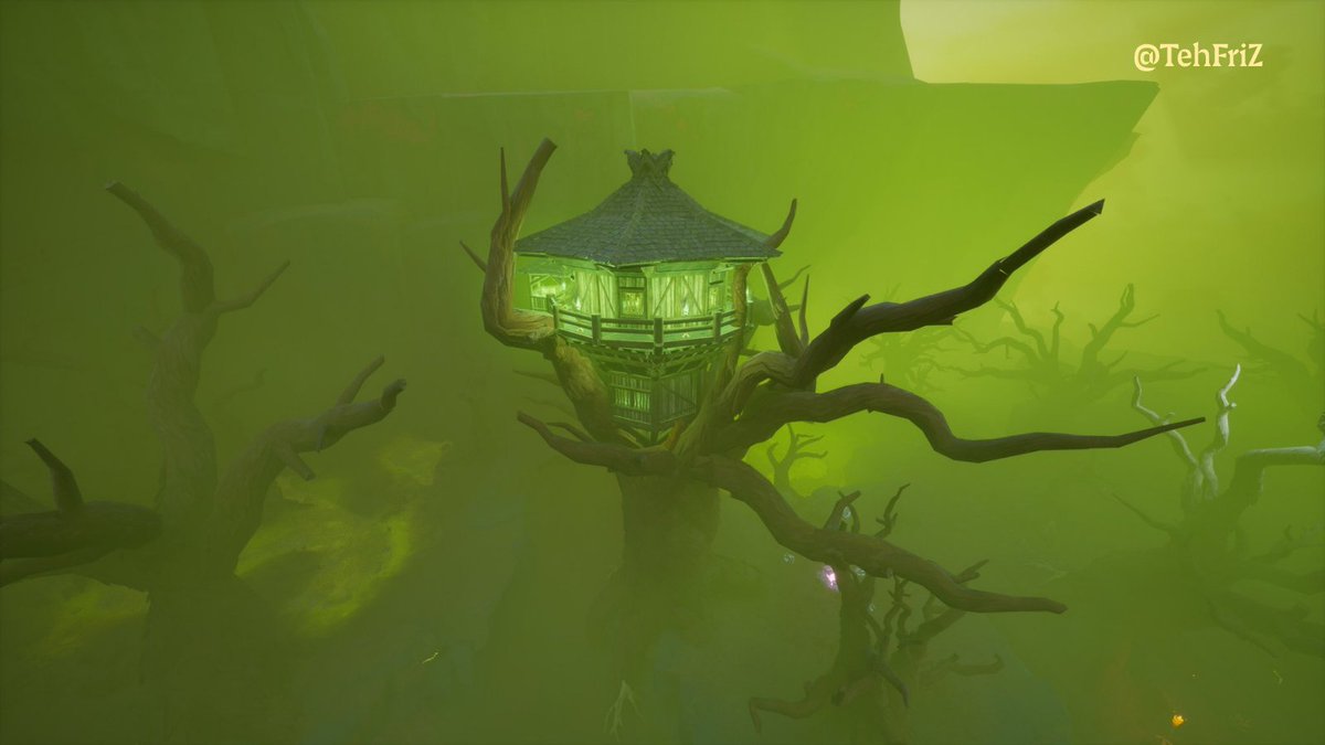RSDragonwilds's tweet image. This weeks community spotlight goes to @TehFriZ for their poison-proof tree house in Bloodblight Swamp! Survival 🤝 Creativity
We love seeing what you come up with. Tag us or share your base in the Discord to be featured next 🐲🔥 discord.gg/RSDragonwilds
