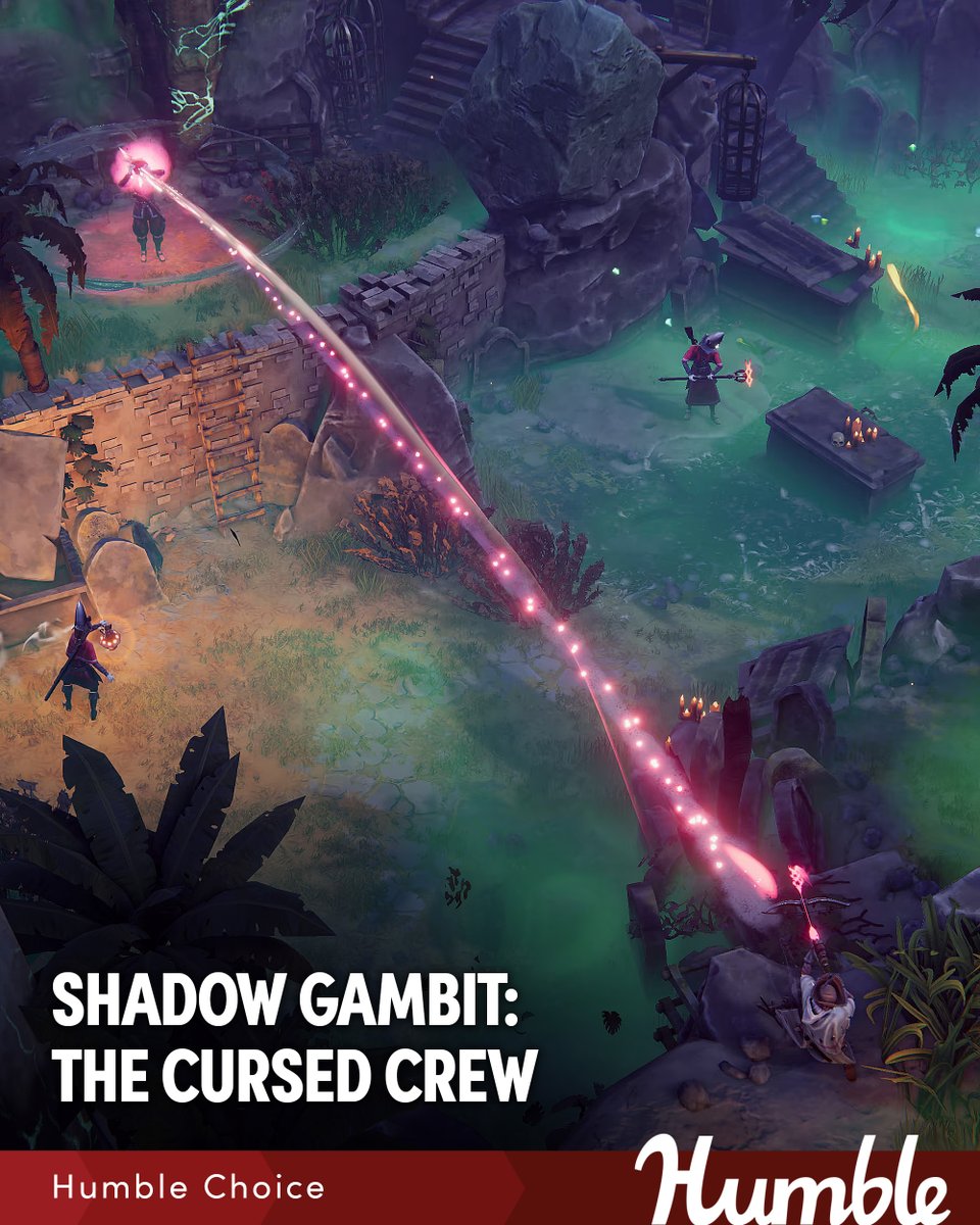 humble's tweet image. Chart a course, develop uncanny abilities, and use unconventional tactics to find a powerful pirate artifact!

Shadow Gambit: The Cursed Crew is part of Humble Choice for May. Supports @ComicReliefUS | bit.ly/4iKFgYr