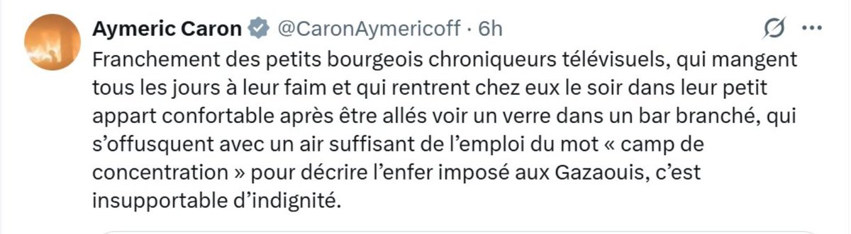 C'est DINGUE CE TRUC
Je connais un député à 7000 boules, ex-chroniqueur télévisuel, qui habite à 300m de chez moi dans un immeuble bourgeois et confortable et que je croise régulièrement dans les cafés branchés et qui a LE MÊME NOM EXACTEMENT que le type qui écrit ça 😱😱😱