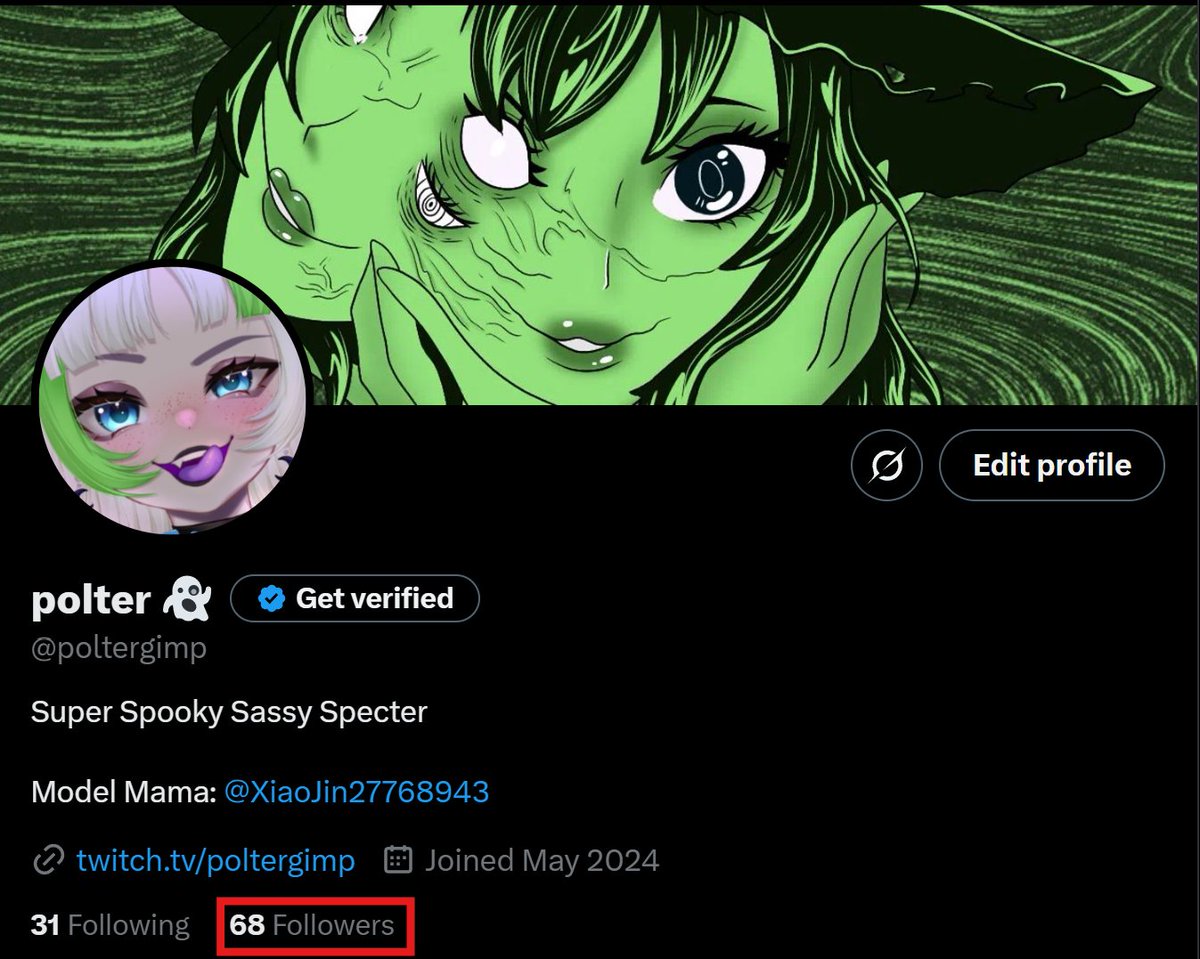 someone follow me right now.