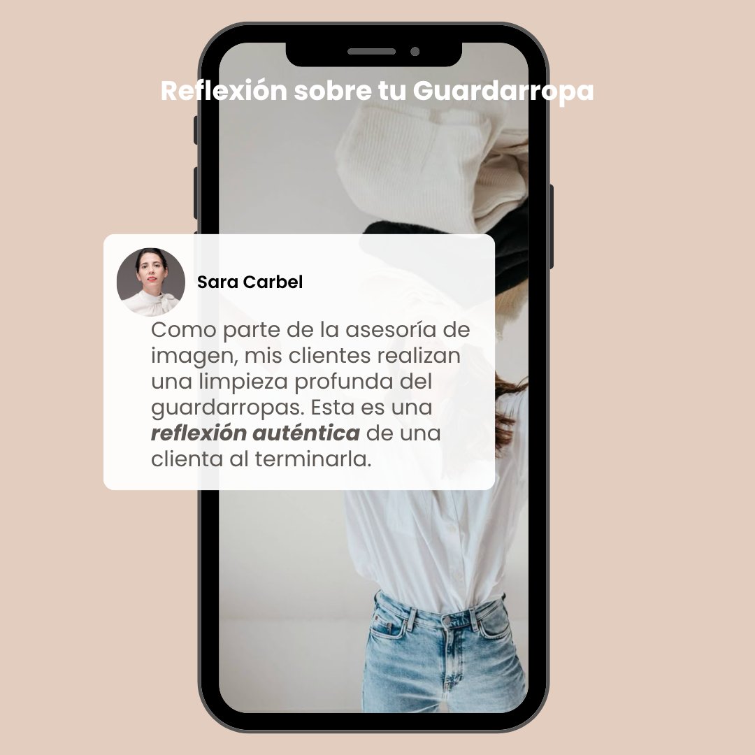 ¿Ordenar el placard? Sí.
¿Reordenar tu identidad? También.

Una limpieza de guardarropa puede convertirse en un momento de verdad.

Esto dijo una clienta después de hacerlo.

¿Qué guardarías? ¿Qué soltarías?