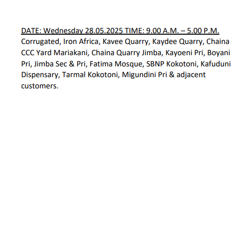 Kenya Power tweet media