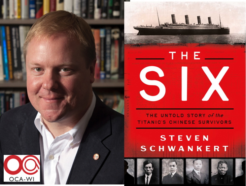 Tomorrow evening, Steven Schwankert docks at Boswell to tell the true, fascinating story of the six survivors of the Titanic disaster.

register/info: stevenschwankertmke.eventbrite.com