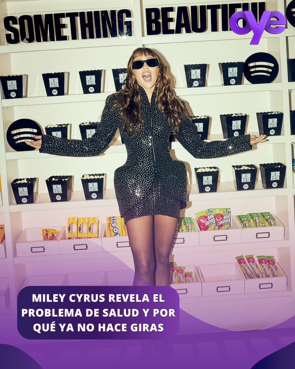 #MileyCyrus reveló que su voz única se debe a un edema de Reinke y un pólipo vocal, lo que también le impide salir de gira. Además, enfrentó una grave infección en la pierna y la ruptura de un quiste ovárico. Aun así, busca formas de seguir conectando con sus fans 💜✨ #Salud