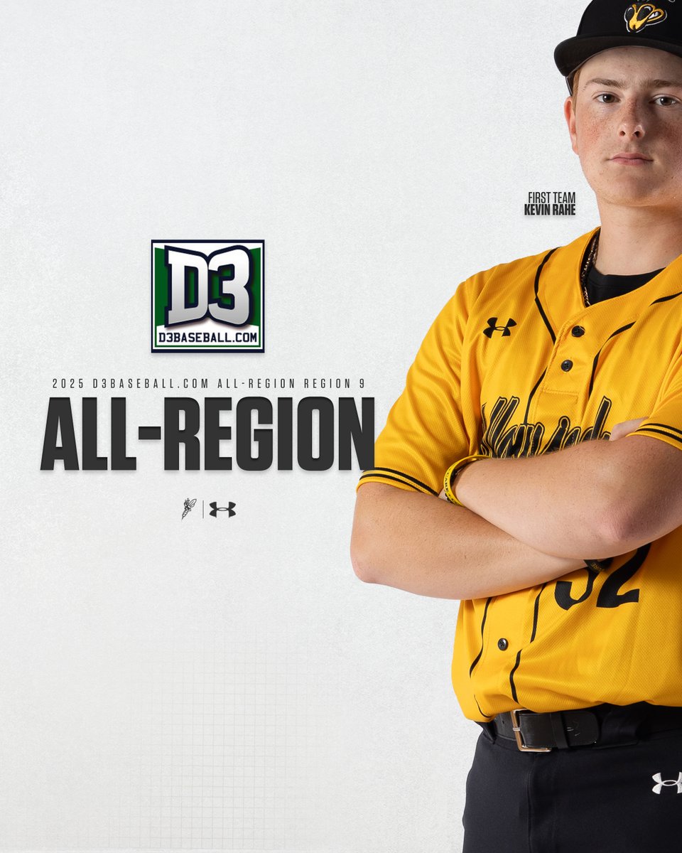 BREAKING: Kevin Rahe has been honored on the D3baseball.com All-Region First Team in Region 9.

Read: bit.ly/43umqPG

#WeAreSuperior