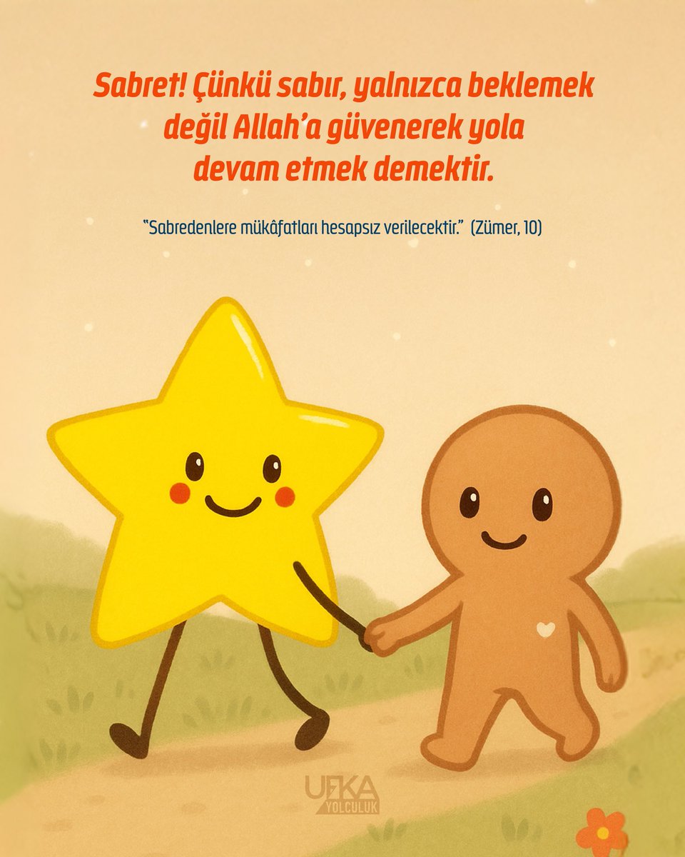 İman, sabırla ayakta durur, şükürle yeşerir. Allah, bu iki hâlin sahibini sever. 🤍

#ufkayolculuk