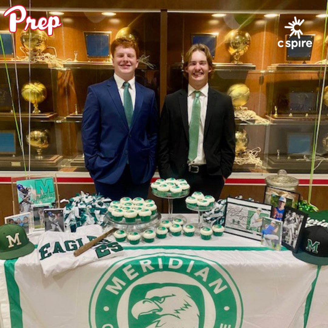 JPsports's tweet image. Congratulations to Prep Seniors Cole Gideon and Reid Vineyard on their recent signings with Meridian Community College, where they will continue their academic and athletic careers!
We can't wait to see all they accomplish at the next level!