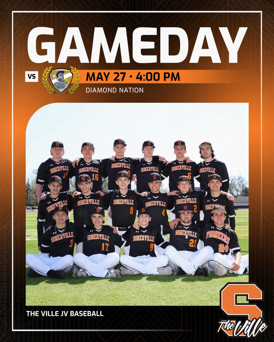 Tim Davis (@villepioneers) on Twitter photo ⚾ JV BASEBALL FINAL GAME
🆚 IMMACULATA
📍Diamond Nation
🕓 4:00 PM
<a href="/VilleSchoolsNJ/">Somerville NJ Schools</a> <a href="/SomervilleHSNJ/">Somerville High School</a> ⚾ JV BASEBALL FINAL GAME
🆚 IMMACULATA
📍Diamond Nation
🕓 4:00 PM
<a href="/VilleSchoolsNJ/">Somerville NJ Schools</a> <a href="/SomervilleHSNJ/">Somerville High School</a>