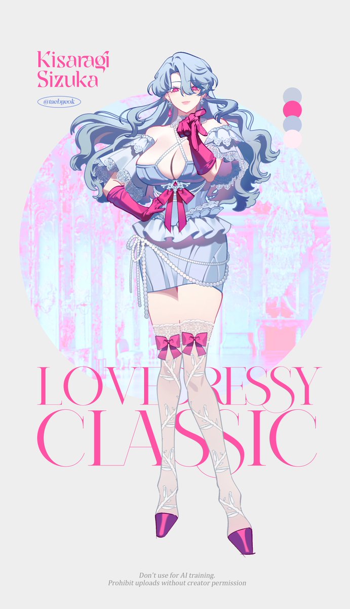 Lovely Dress Classic Design 💗02
#Commission #fashiondesign