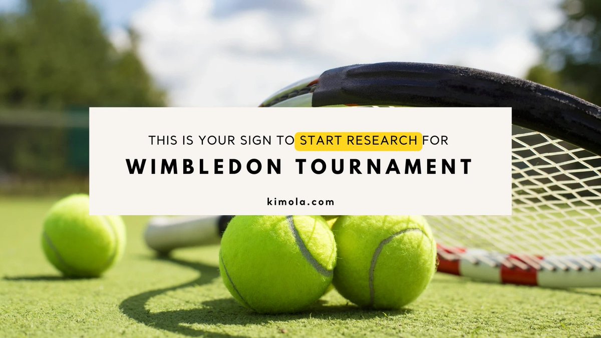 🎾 What do tennis fans say about top gear? 

Wimbledon is starting in a month and you still haven't done your research? Analyze Amazon reviews on tennis rackets, shoes, and accessories to gain insights into what players and fans really think! kimola.com/cognitive
