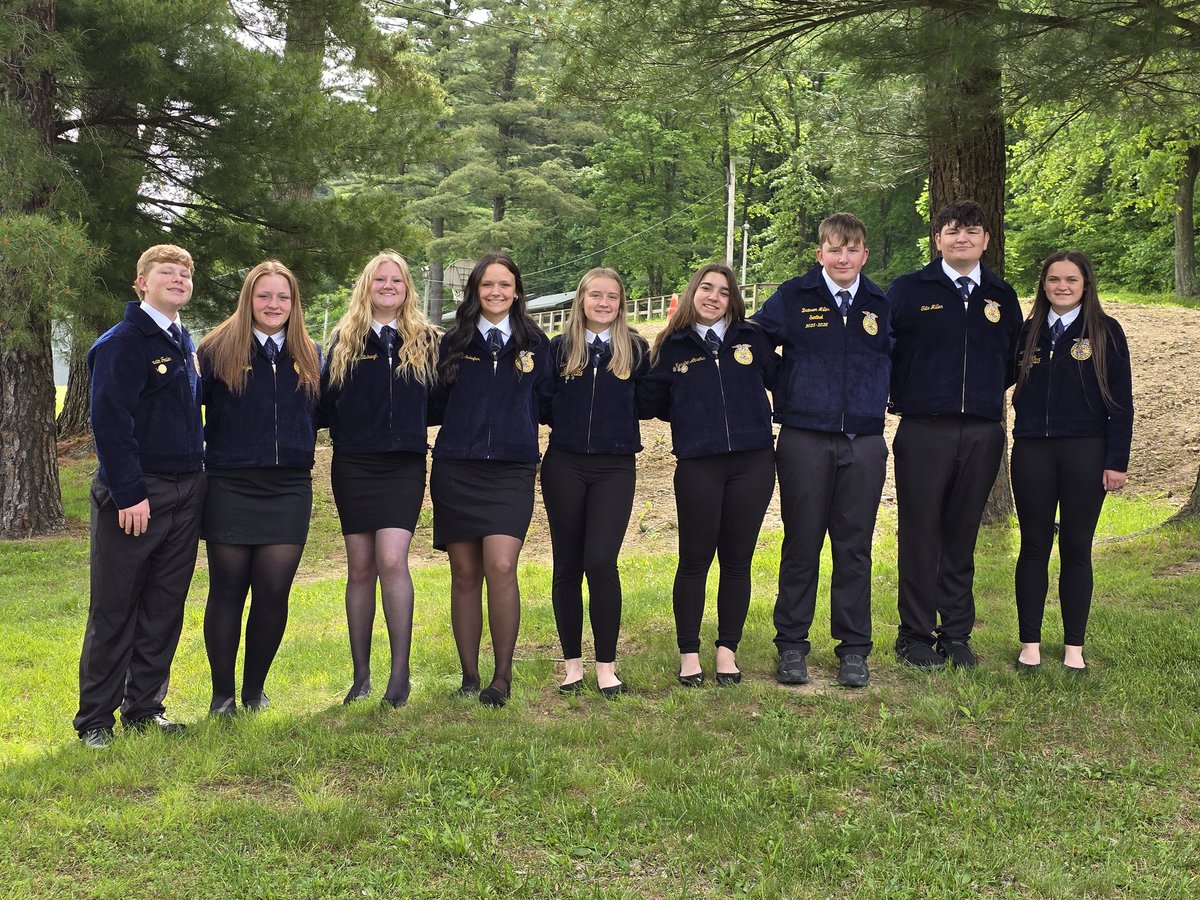 The new FFA Officers have arrived at FFA Camp Muskingum for FFA Officer Training. We're looking forward to a few fun and productive few days. FFA never stops!