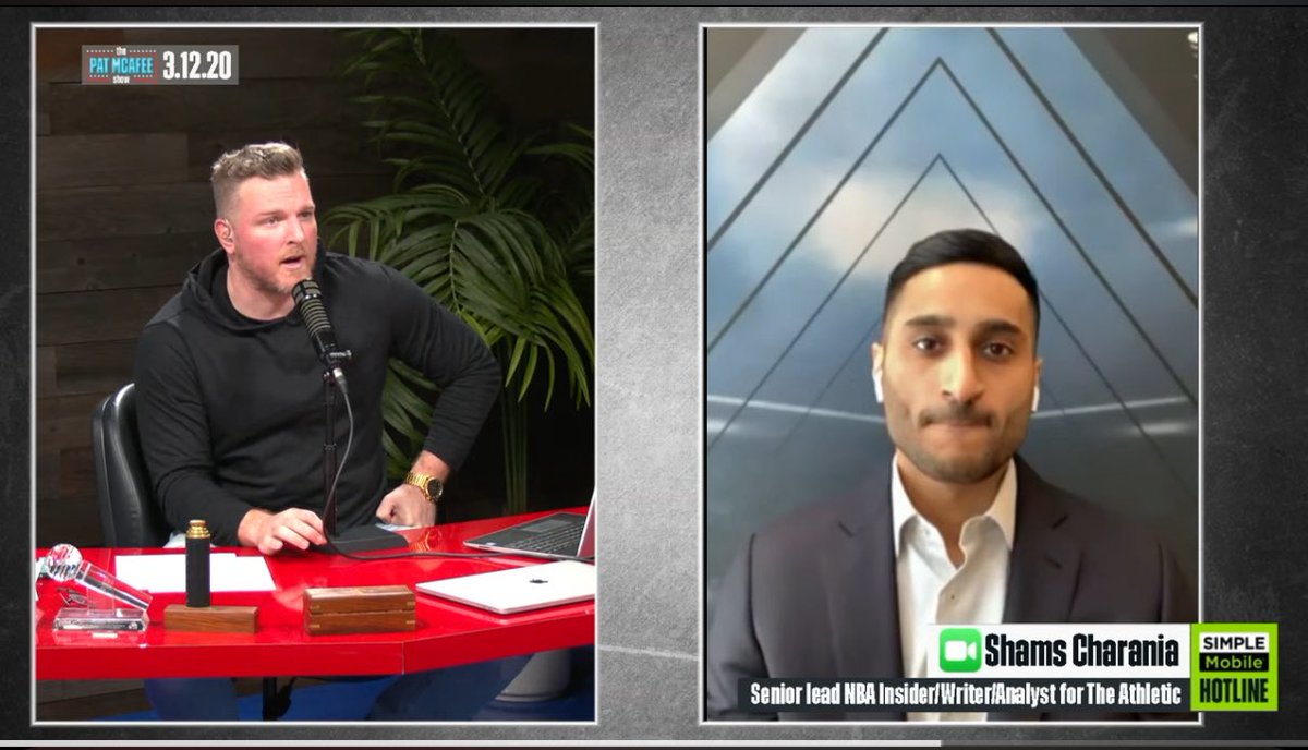 Come a long way <a href="/PatMcAfeeShow/">Pat McAfee</a>...