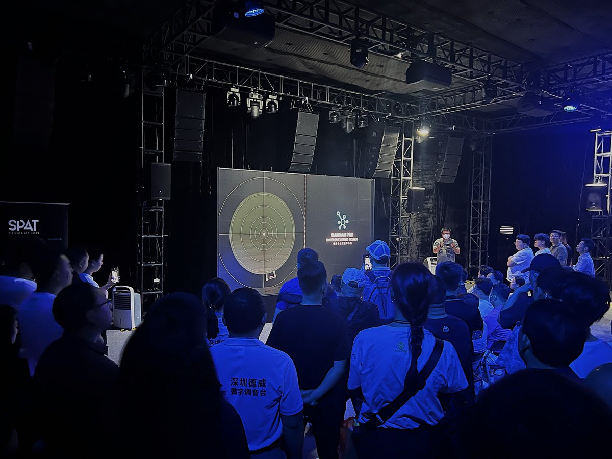 Prolight + Sound Guangzhou starts today! Be ready to experience new dimensions with SPAT Revolution and MiRA Analysis family. Our FLUX:: team members Bjorn Van Munster and Carlos Nager together with the HARMAN China team are ready for you!

720yun.com/vr/ac0jtrtvzu6