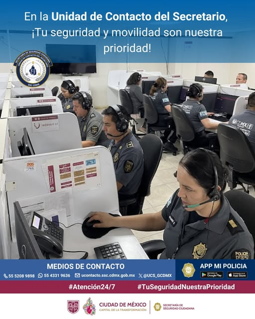 🚔 ¡Brindamos seguridad siempre presente! 🚔
En la UCS, trabajamos 24/7 para garantizar tu protección y bienestar en todo momento. Con vigilancia constante, patrullajes en las calles y apoyo inmediato, estamos siempre disponibles para ti.
🔹 Tu seguridad, nuestra misión
✅