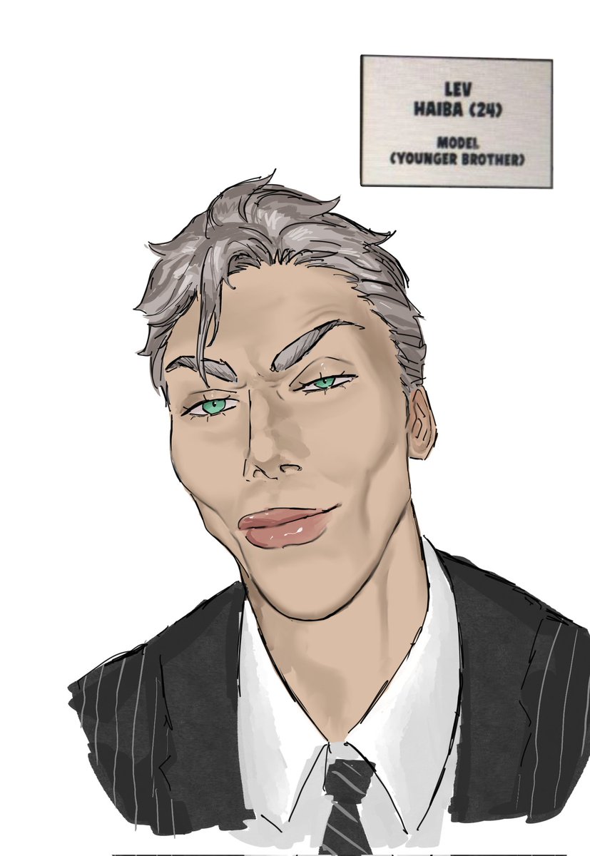 Freaka_LoonyZ's tweet image. How he views himself probably #Haikyuu #haikyuufanart #Levhaiba