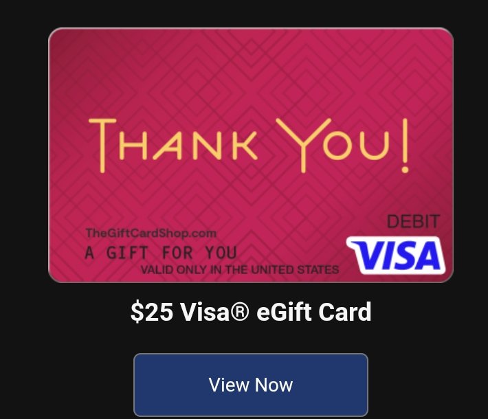 JAY4SURVEYS (@jay4surveys) on Twitter photo I literally have over 30 of this, lying dormant in my email.
I get GCs but someone feel lazy to use them.
Anyways, I've decided to give away 10 of this.
Each one is worth $25, so $250 in total.
If you want, simply:
✨ Follow <a href="/jay4surveys/">JAY4SURVEYS</a>
✨ Like, retweet and comment why I literally have over 30 of this, lying dormant in my email.
I get GCs but someone feel lazy to use them.
Anyways, I've decided to give away 10 of this.
Each one is worth $25, so $250 in total.
If you want, simply:
✨ Follow <a href="/jay4surveys/">JAY4SURVEYS</a>
✨ Like, retweet and comment why