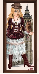 SapphireGWPH's tweet photo. #OOTD #Gosupermodel #GSM #Daily Daily Dress Up Prompt! Steampunk Look https://t.co/5VrjjbjQ03