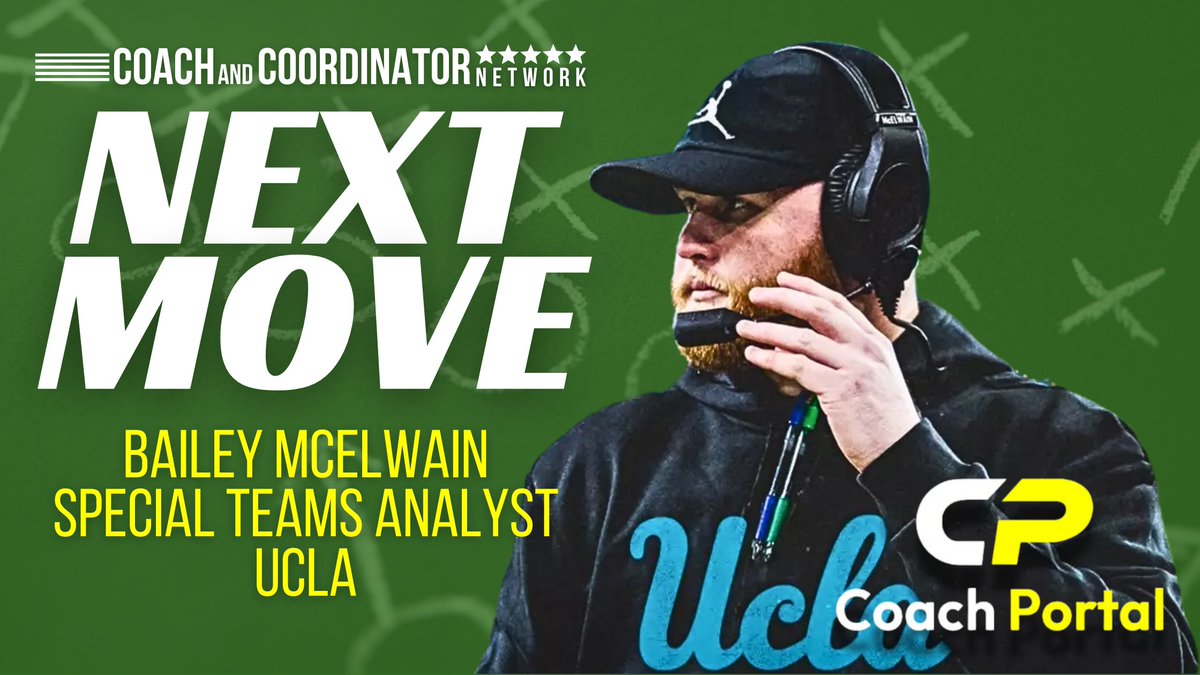 Keith Grabowski π Coach and Coordinator Network (@coachkgrabowski) on Twitter photo ποΈ New on Next Move presented by <a href="/TheCoachPortal1/">Coach Portal</a>: Coach <a href="/UCLACOACHMAC/">Bailey McElwain</a> dives into how the offseason sets the stage for long-term coaching success. From building relationships to sharpening film study, hear how intentional growth can open doors and elevate your career.
Use code ποΈ New on Next Move presented by <a href="/TheCoachPortal1/">Coach Portal</a>: Coach <a href="/UCLACOACHMAC/">Bailey McElwain</a> dives into how the offseason sets the stage for long-term coaching success. From building relationships to sharpening film study, hear how intentional growth can open doors and elevate your career.
Use code