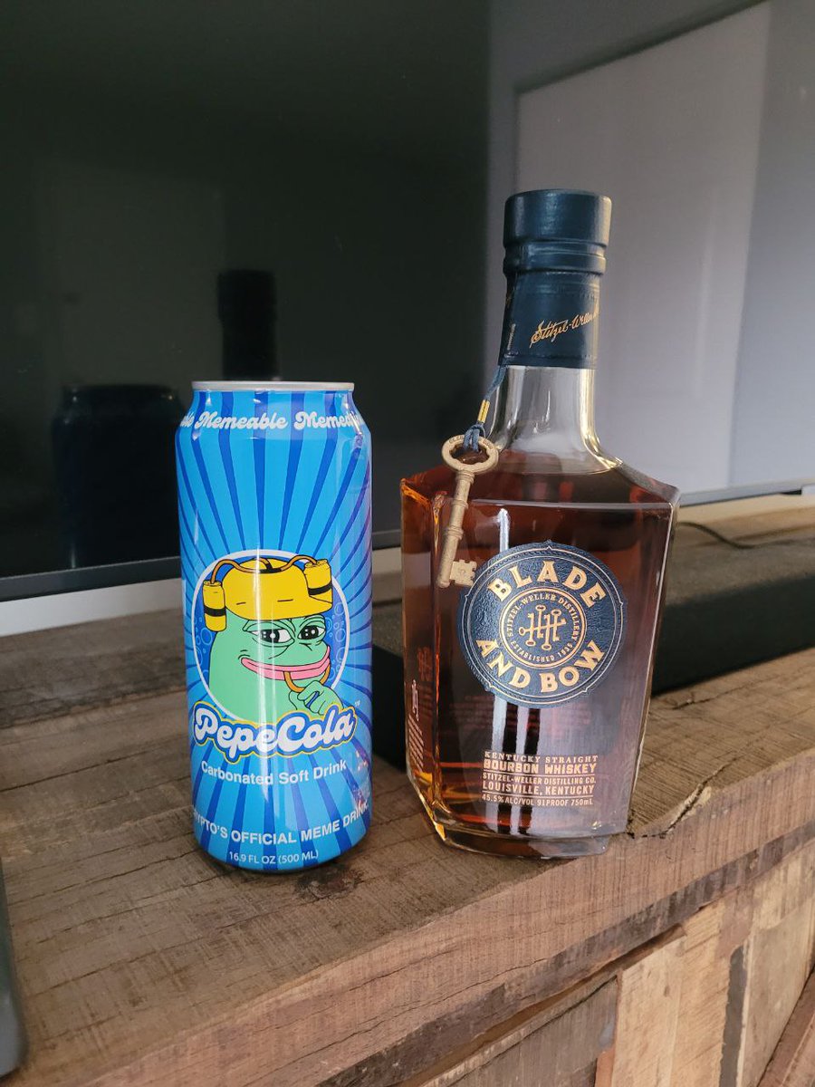 DrinkPepeCola's tweet photo. WHEN THE BLOCKCHAIN MEETS THE BAR CART…
Our customers are mixing PepeCola with everything from Blade &amp; Bow to Jack Honey and Bulleit.
Smooth, bold, and surprisingly versatile — this is cola reimagined.

Crypto-native. Bourbon-approved.

#DrinkPepeCola #CryptoCola #BourbonMixers https://t.co/B4JYj6lYnp