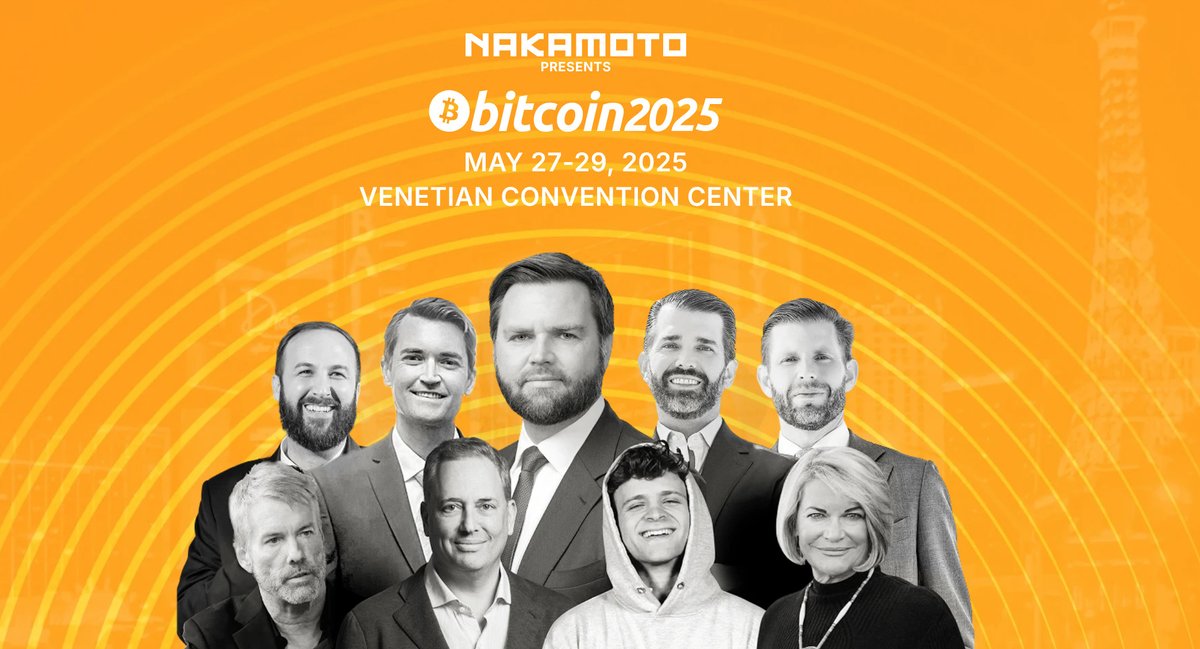 uyu munsi muri USA hatangiye conference ngarukamwaka ikomeye cyane kubakunzi ba #blockchain na virtual asset  imenyerewe nka #BitcoinConference #BitcoinConference2025  aho byitezwe ko abashoramari n'abanya politic bakomeye mwisi harimo USA VP JD Vance    baraganiriza abitabiriye